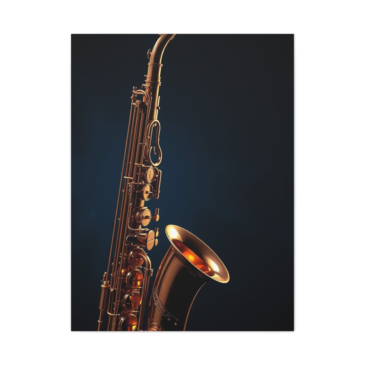 Saxophone Art Canvas Art 1 Wall Art & Canvas Print