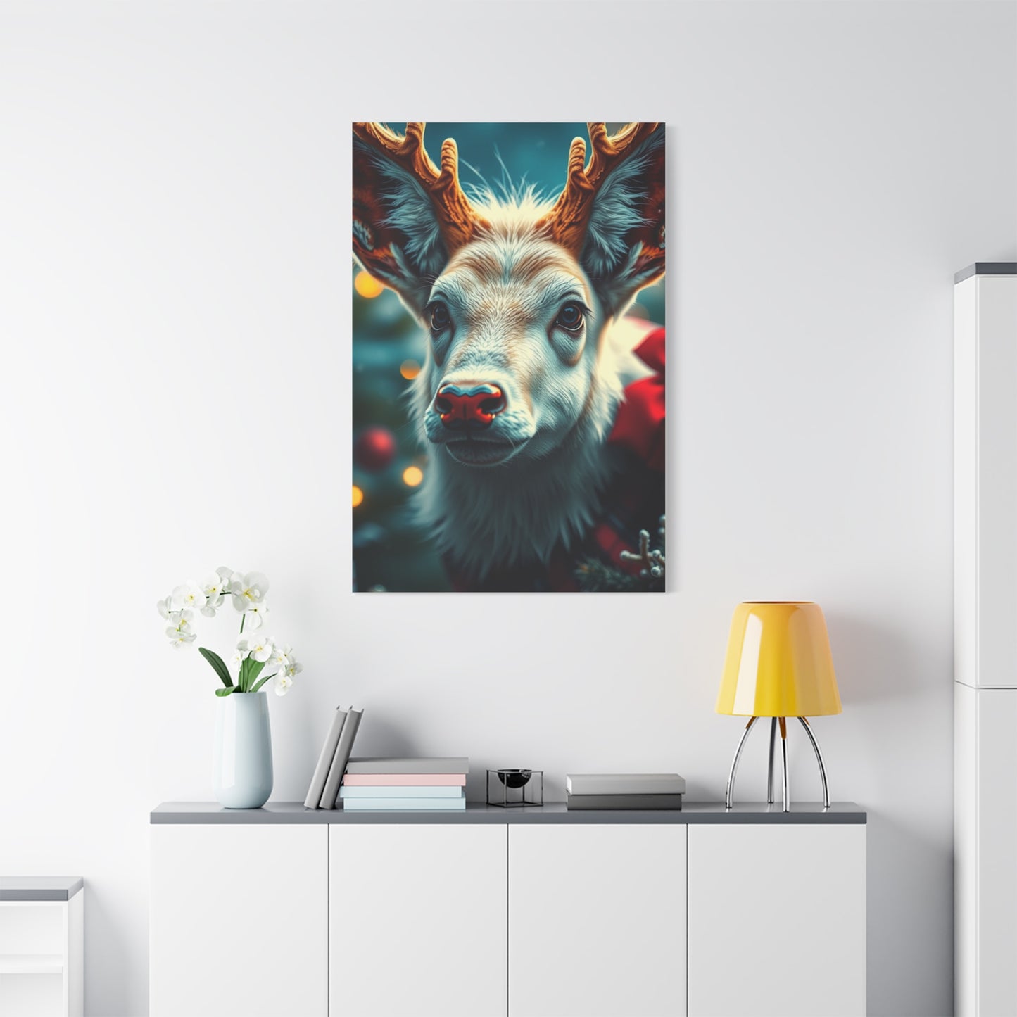 Supreme Christmas Animal Art Beautiful Collection Wall Art & Canvas Print