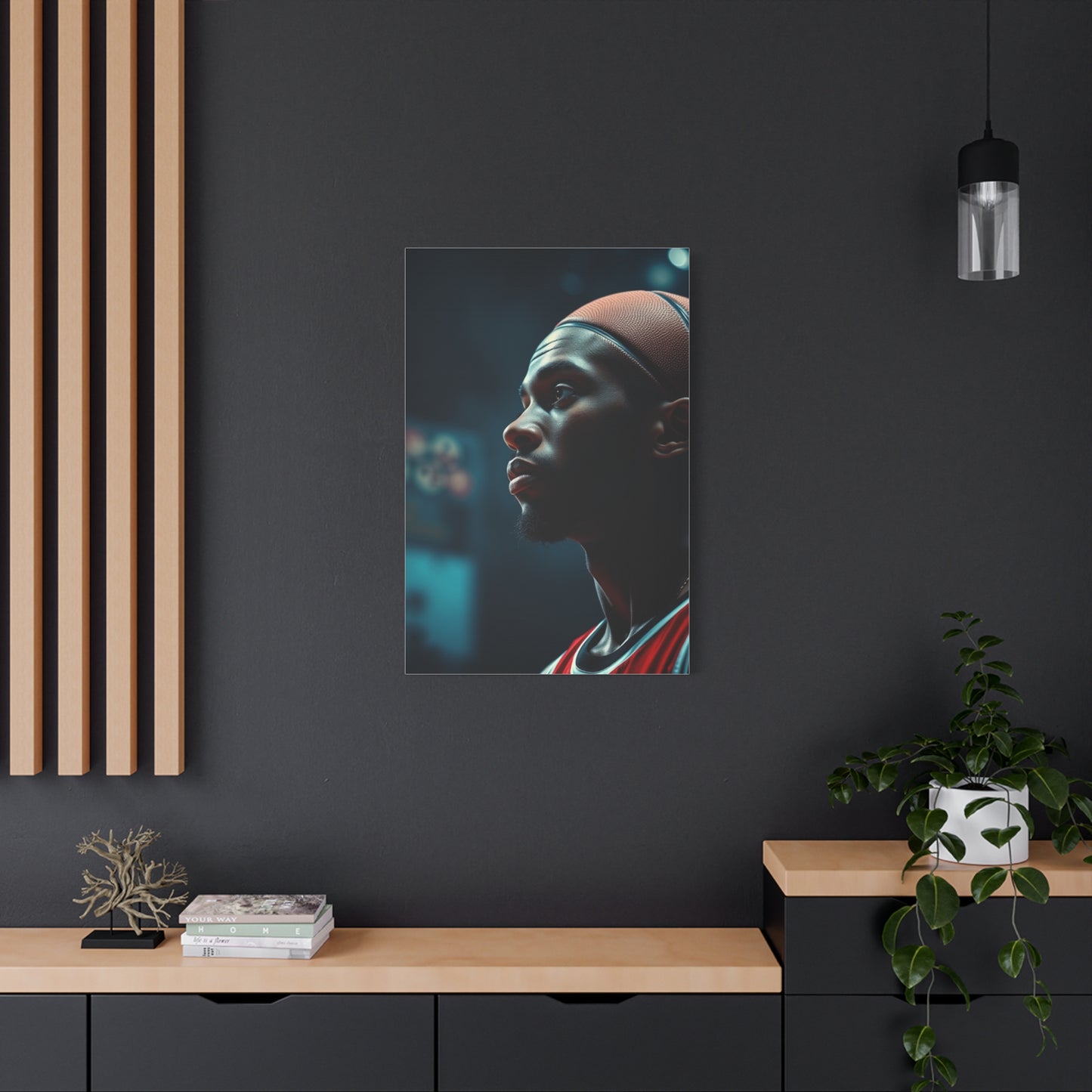 Supreme Basketball Art Beautiful Collection Wall Art & Canvas Print