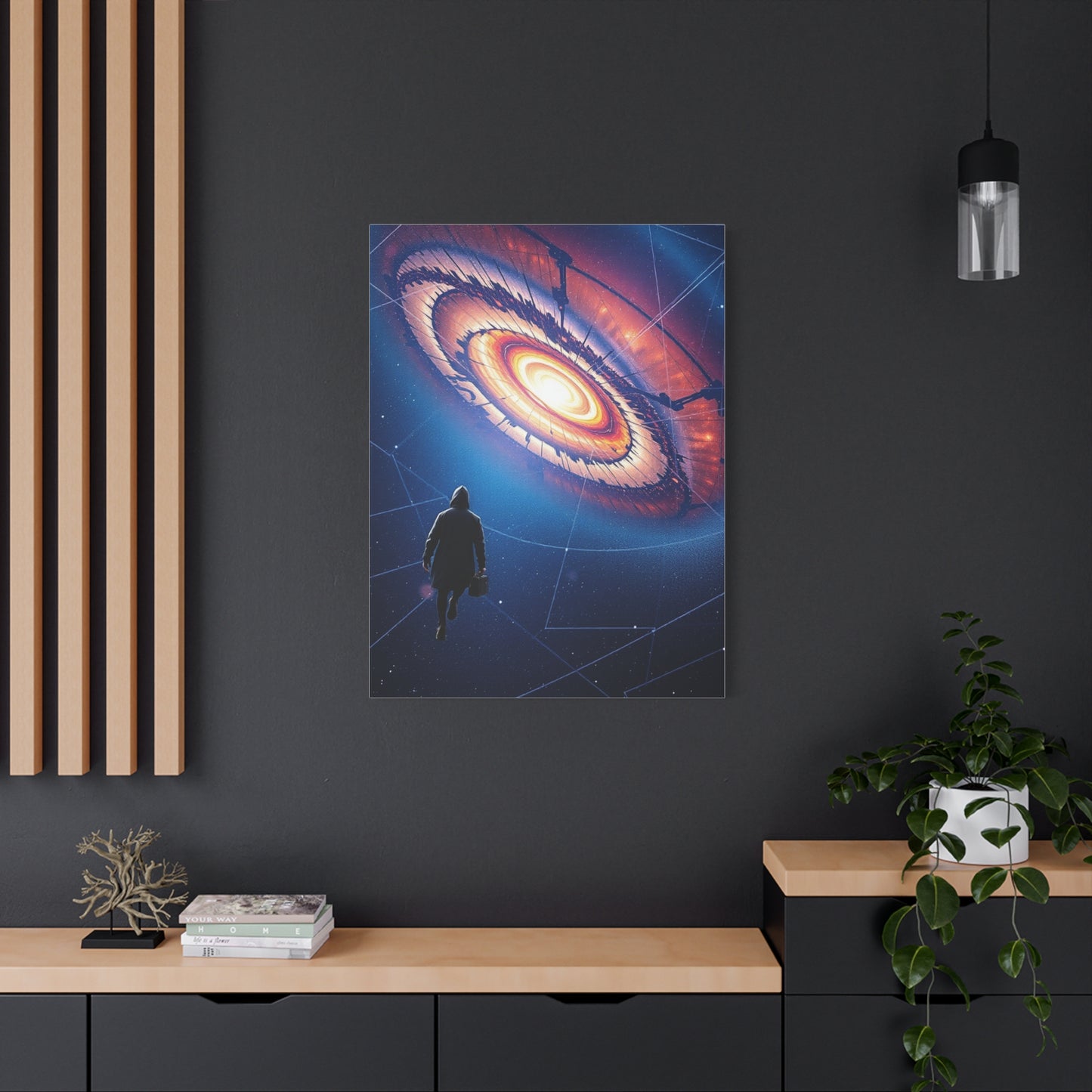 Ethereal Galaxy Impression Wall Art & Canvas Print