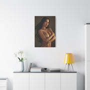 Soft Studio Nude Portrait Wall Art & Canvas Print