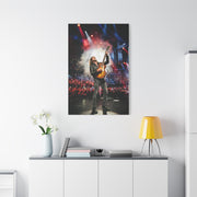 Live Concert Guitar Performance Wall Art & Canvas Print