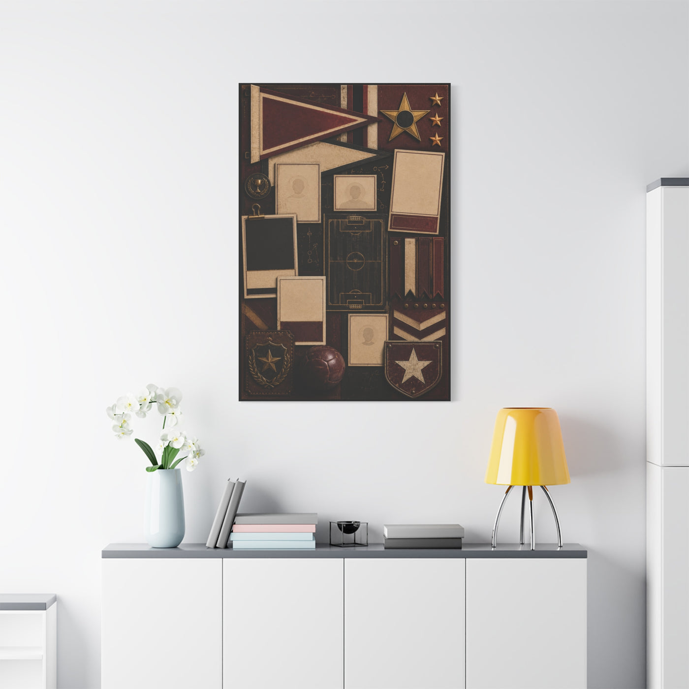 Team Spirit Collage Sports Wall Art & Canvas Print