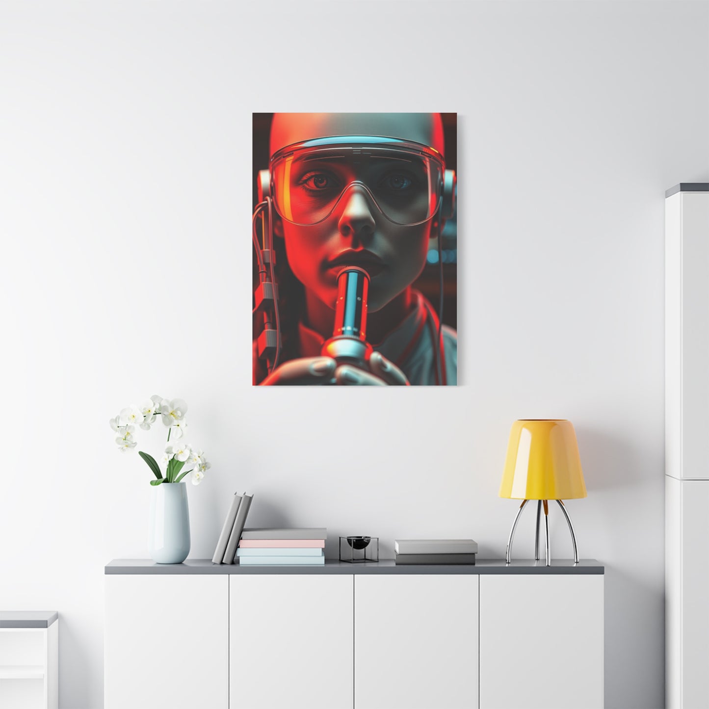 Harmonic Fusion Tableau Wall Art & Canvas Print
