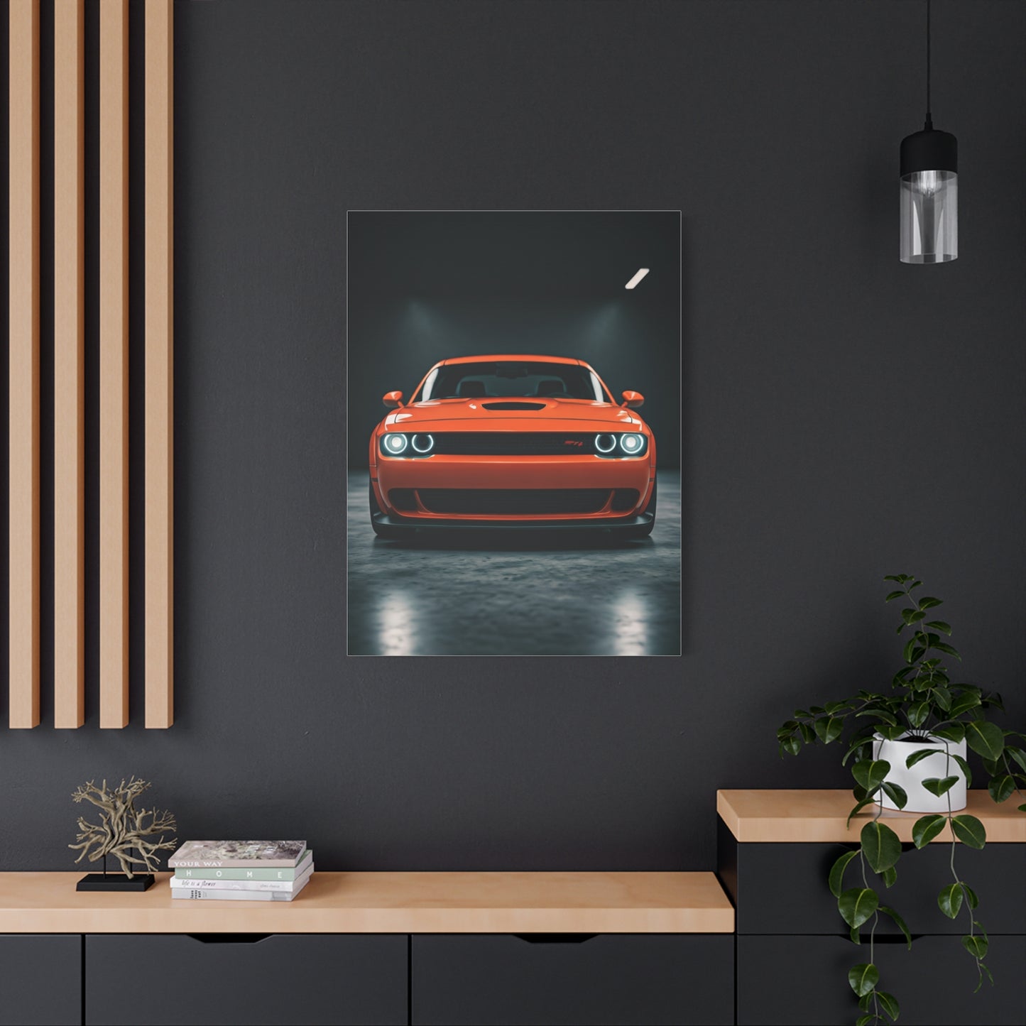 Dodge Challenger Hellcat Wall Art & Canvas Prints