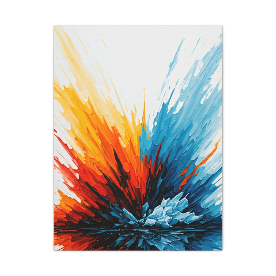 Vibrant Color Burst Abstract Wall Art & Canvas Prints