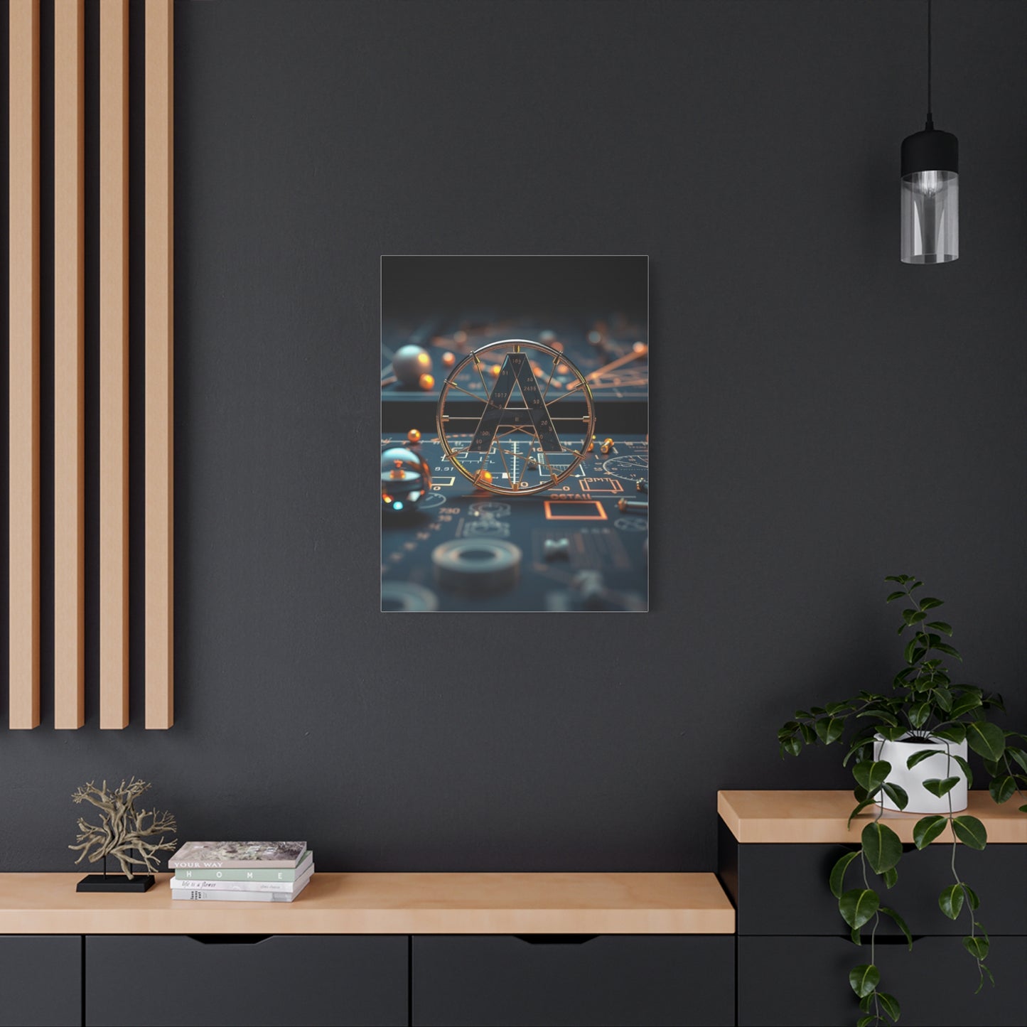 Mathematics Art Luxury Canvas Wall Art & Canvas Print