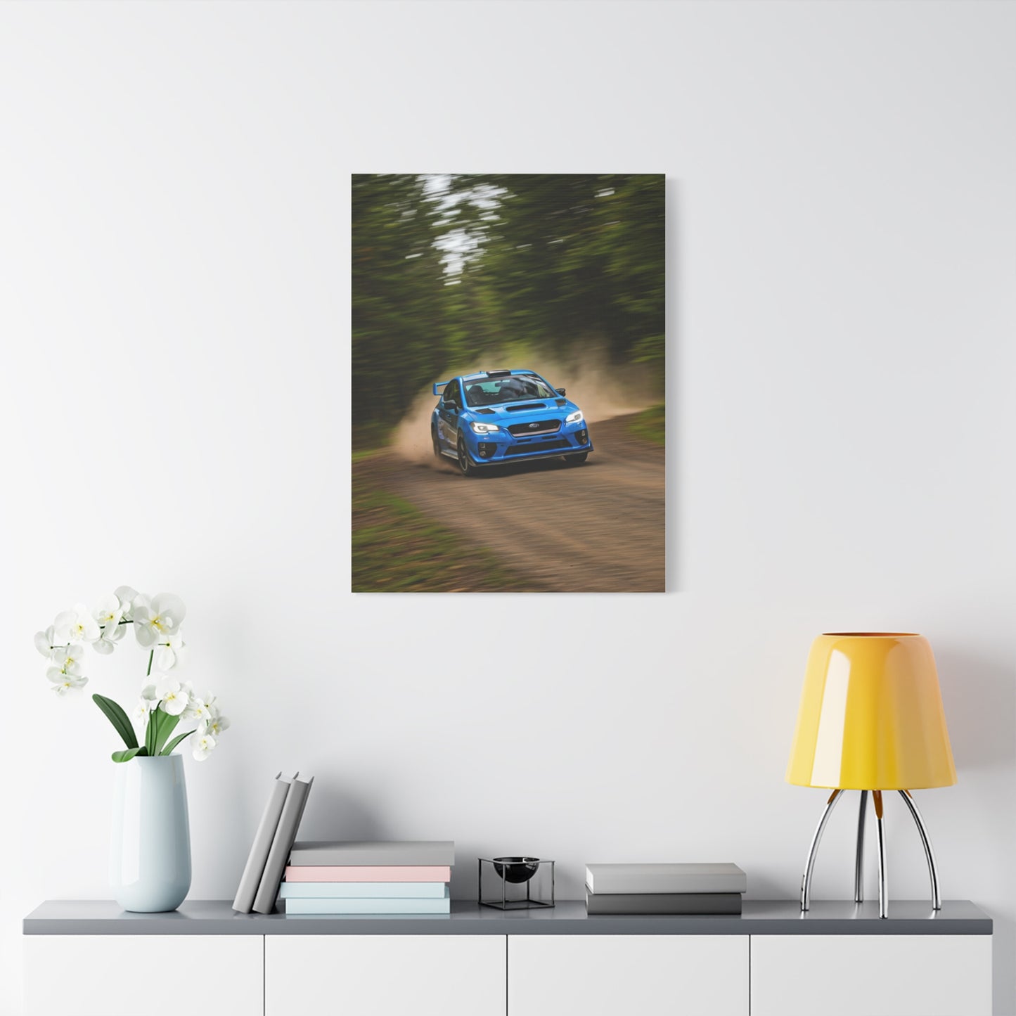 Subaru WRX STI Forest Rally Road Wall Art & Canvas Prints