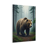 Woodland Path Grizzly Bear Wall Art & Canvas Prints