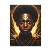 Sacred Youth Symbol Portrait Wall Art & Canvas Prints