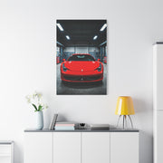 Ferrari 458 Italia Service Bay Craftsmanship Wall Art & Canvas Prints