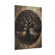 Metal Tree of Life Sculptural Relief Trees Wall Art & Canvas Print