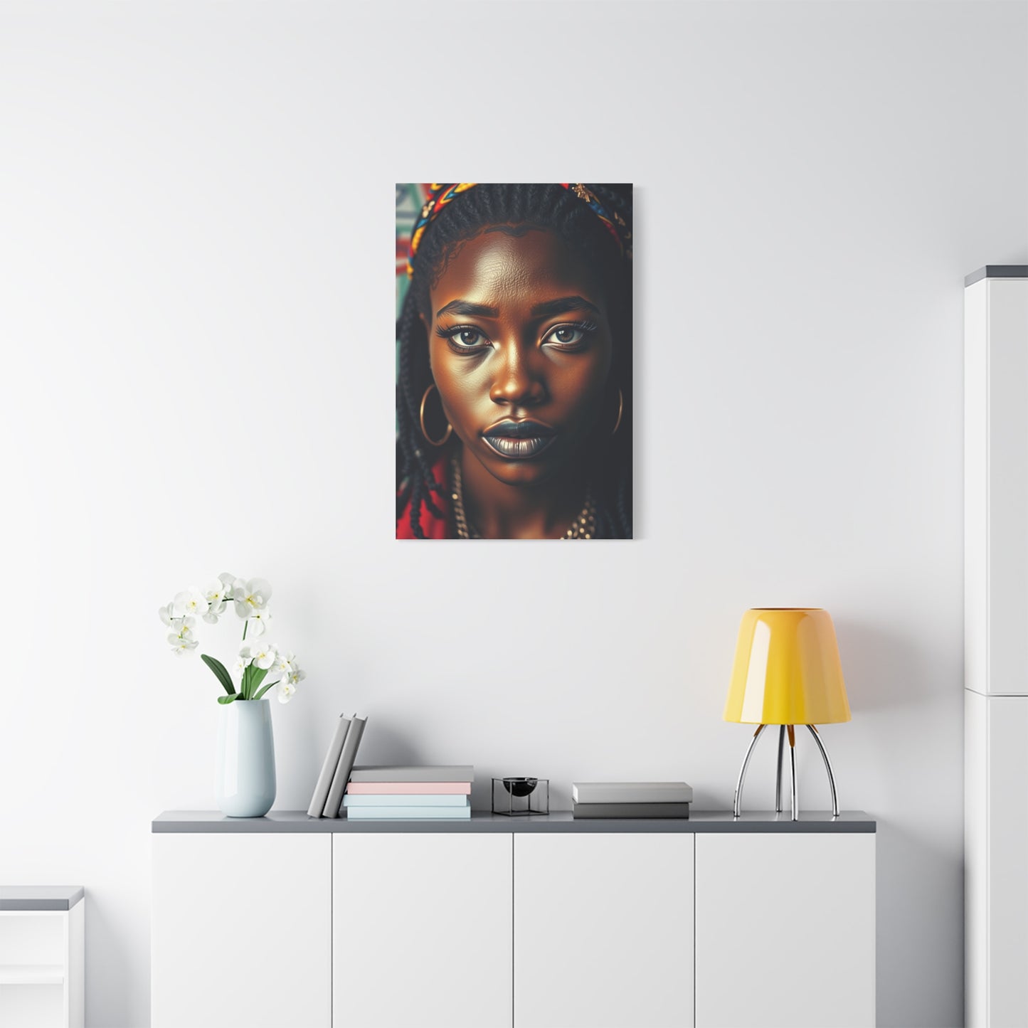 Dame Basquiats Visionary Canvas Wall Art & Canvas Print