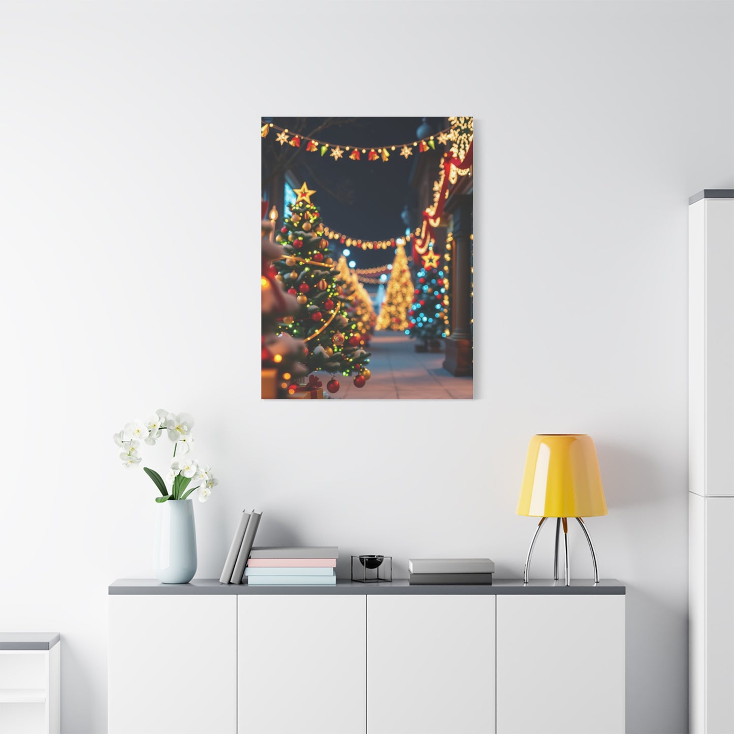 Winters Graceful Tableau Wall Art & Canvas Print