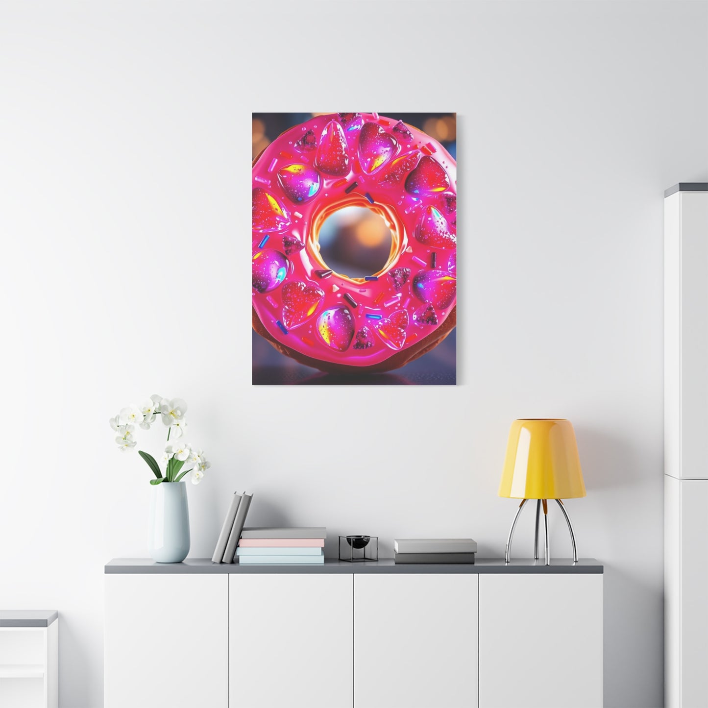 Vision Donut Art Art Wall Art & Canvas Print