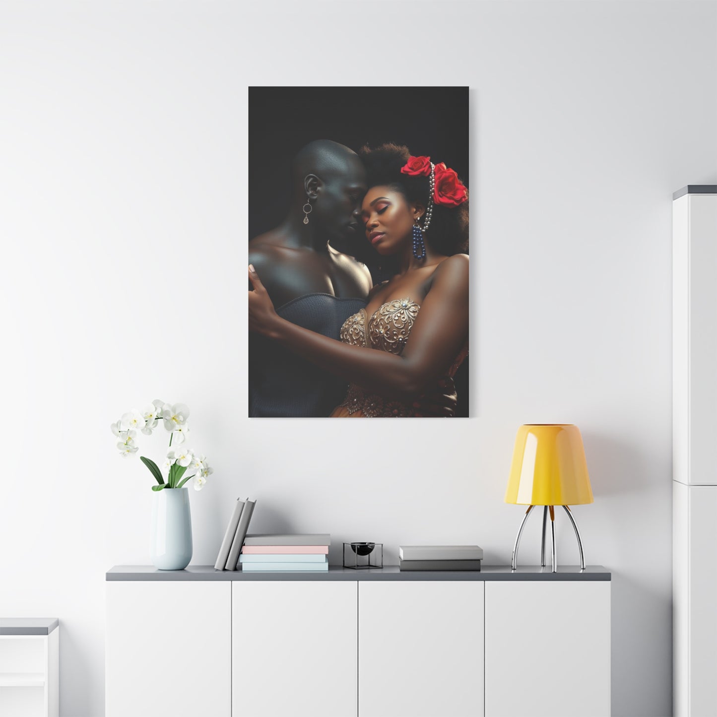 Black Love Art Premium Gallery Wall Art & Canvas Print