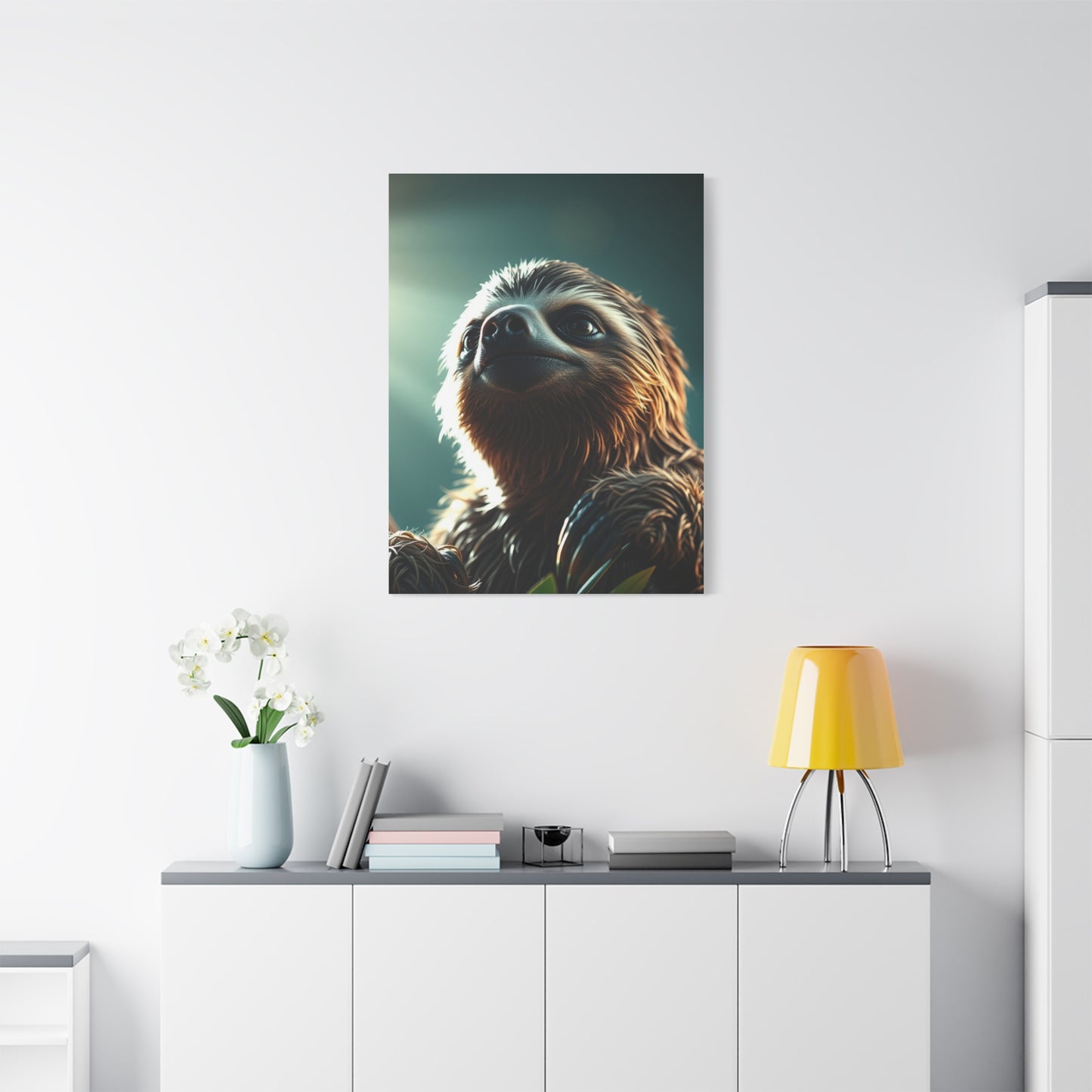 Sloth Art Refined Canvas Wall Art & Canvas Print