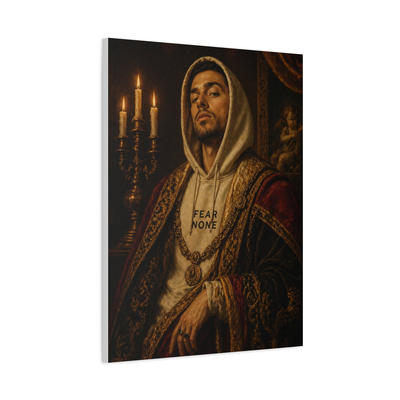 Renaissance Streetwear Portrait Wall Art & Canvas Print