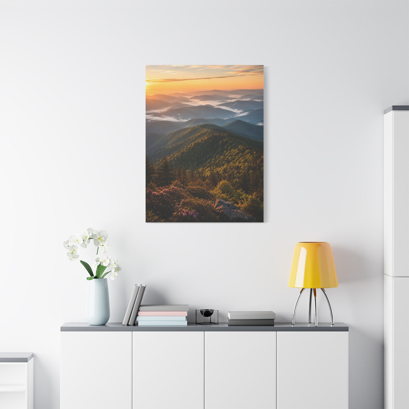 Great Smoky Mountains Sunrise Wall Art & Canvas Print