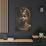 Golden Spirit Child Portrait Wall Art & Canvas Prints