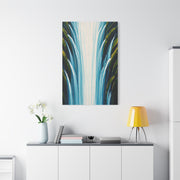Vertical Cascade Flow Abstract Wall Art & Canvas Prints