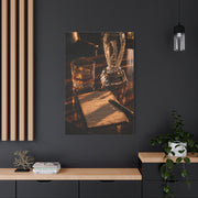 Crystal Trophy & Whiskey Golf Still Life Wall Art & Canvas Print