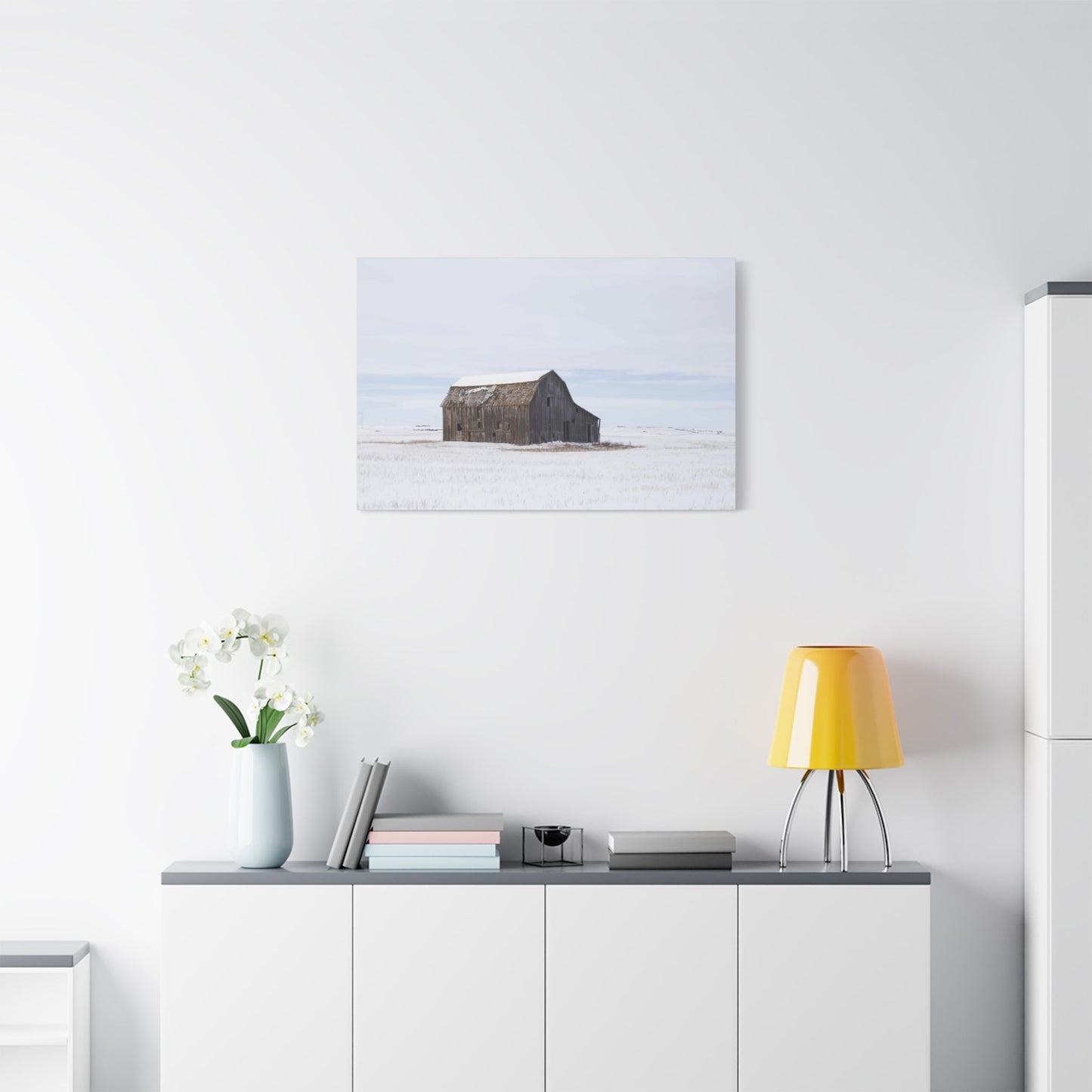 Snowy Wall Art & Canvas Prints