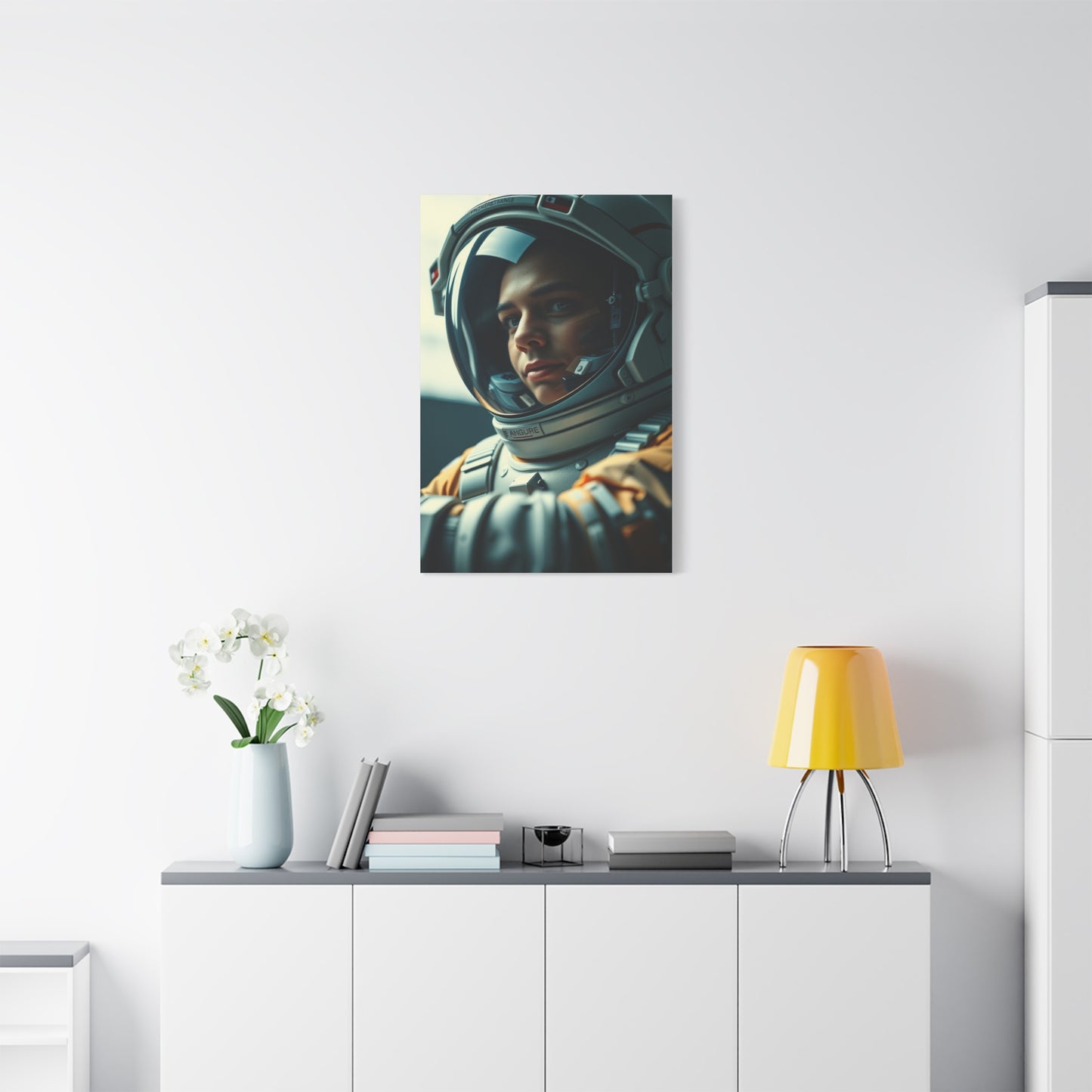 Lunar Explorer Illumination Wall Art & Canvas Print