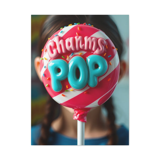 Sophisticated Candy Whirl Wall Art & Canvas Print