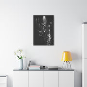 Noir Jazz Saxophone Alley Wall Art & Canvas Print