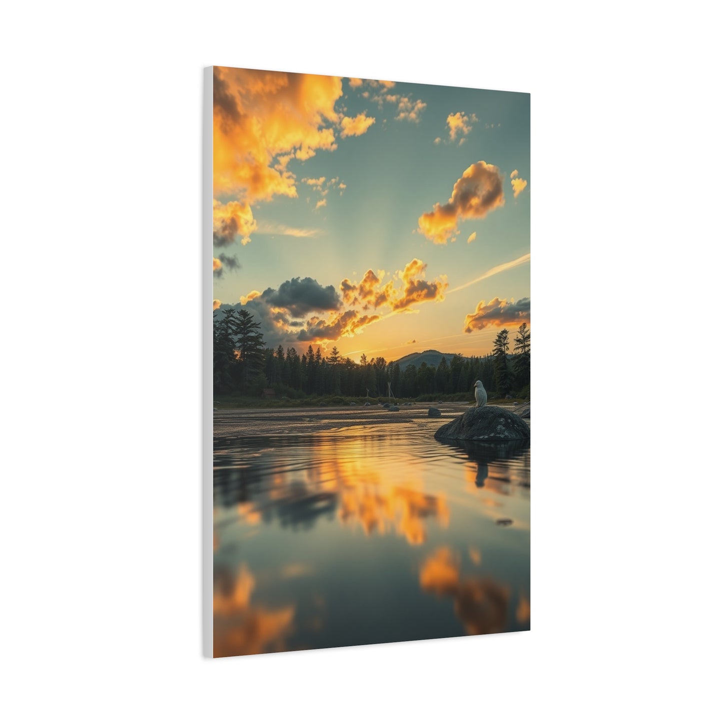 Radiant Canopy Creation Wall Art & Canvas Print