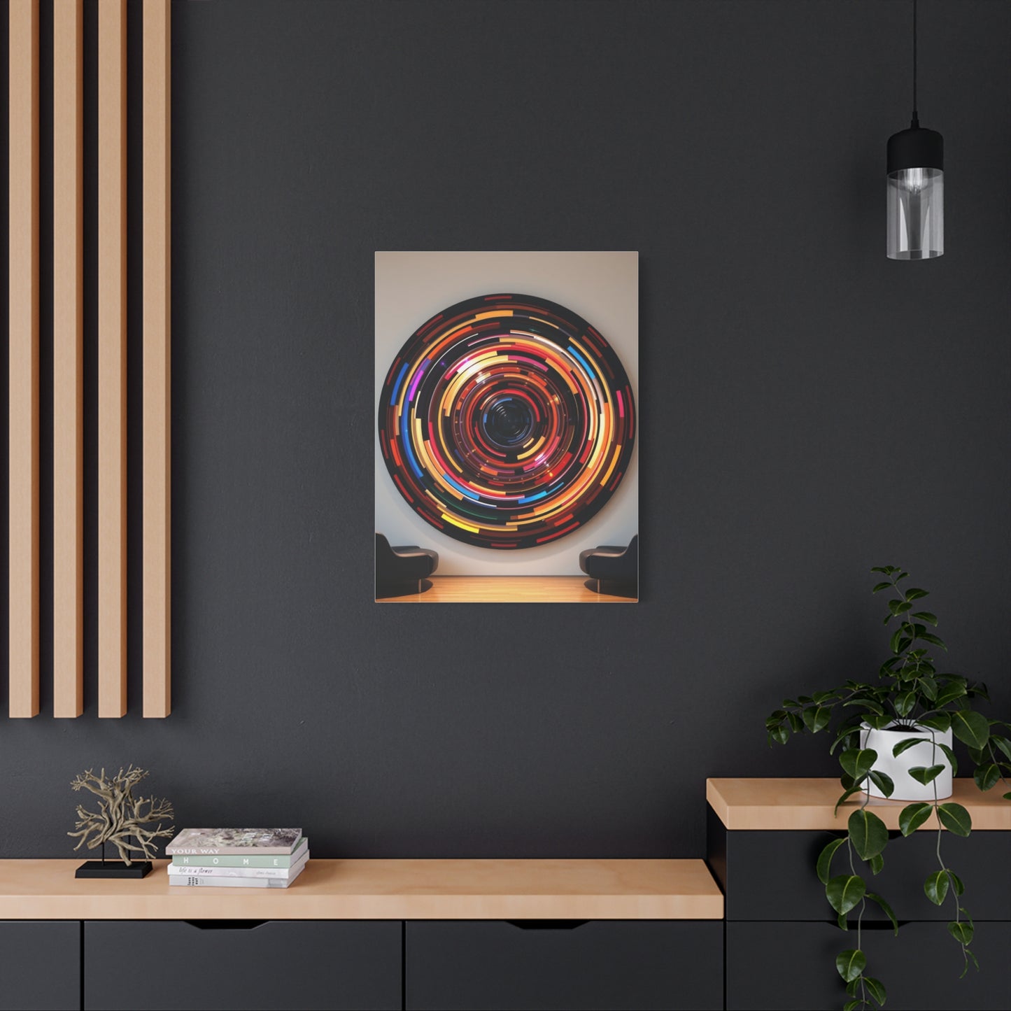 Supreme Circular Abstract Art Beautiful Collection Wall Art & Canvas Print