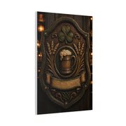 Irish Pub Heritage Crest Wall Art & Canvas Print