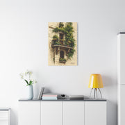 Parisian Balcony Ivy Wall Art & Canvas Print