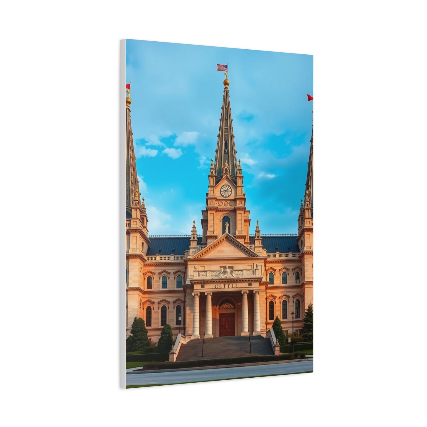 The LDS Temple Art Supreme Canvas Wall Art & Canvas Print