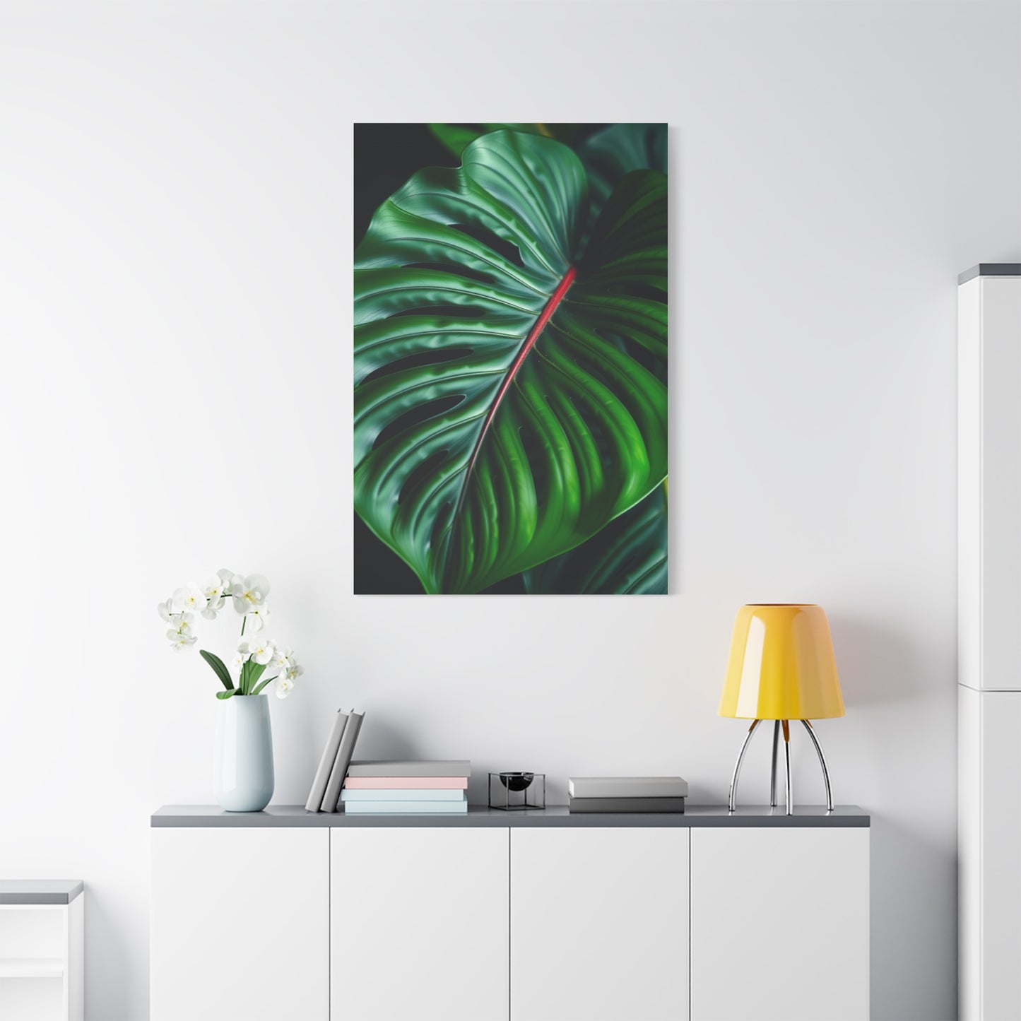 Monstera Plant Art Supreme Canvas Wall Art & Canvas Print