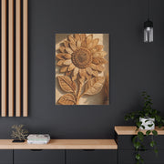 Artisan Woven Sunflower Relief Wall Art & Canvas Print