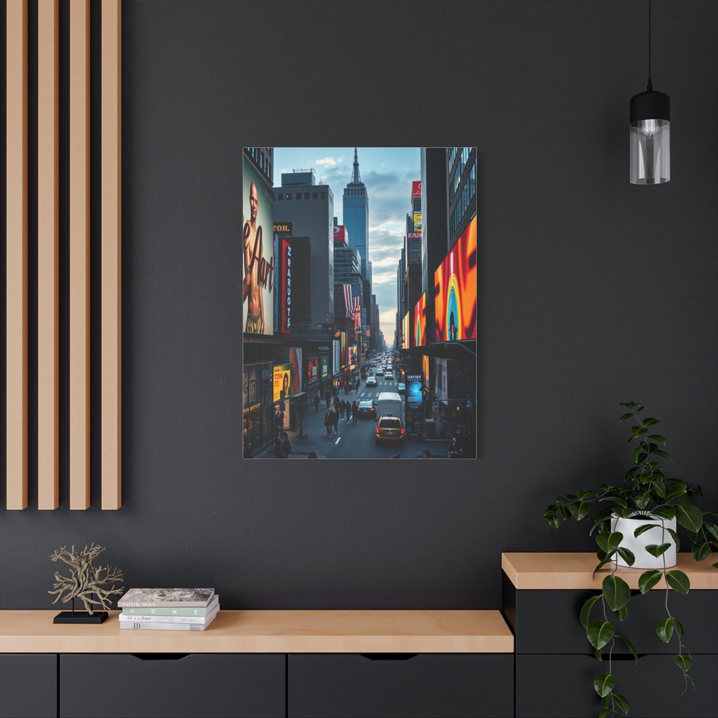 Gotham Nocturne Canvas Wall Art & Canvas Print