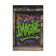 Urban Graffiti Statement Door Street Wall Art & Canvas Print
