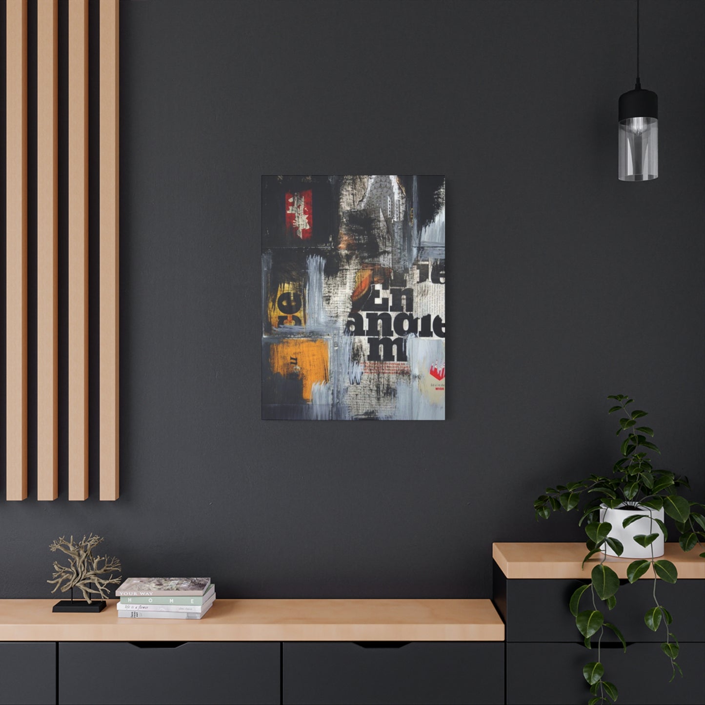 Abstract Painting Mixed Media Wall Art & Canvas Prints