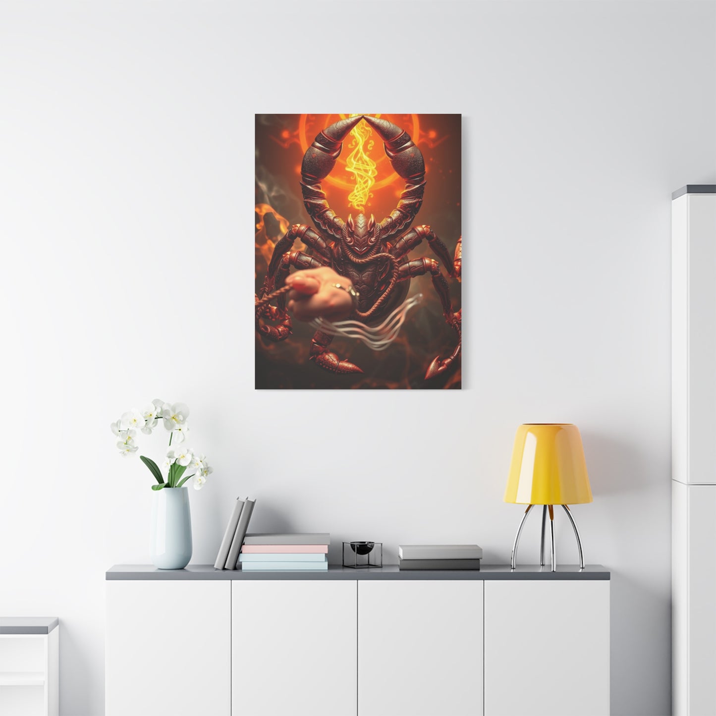 Celestial Scorpio Masterpiece Wall Art & Canvas Print