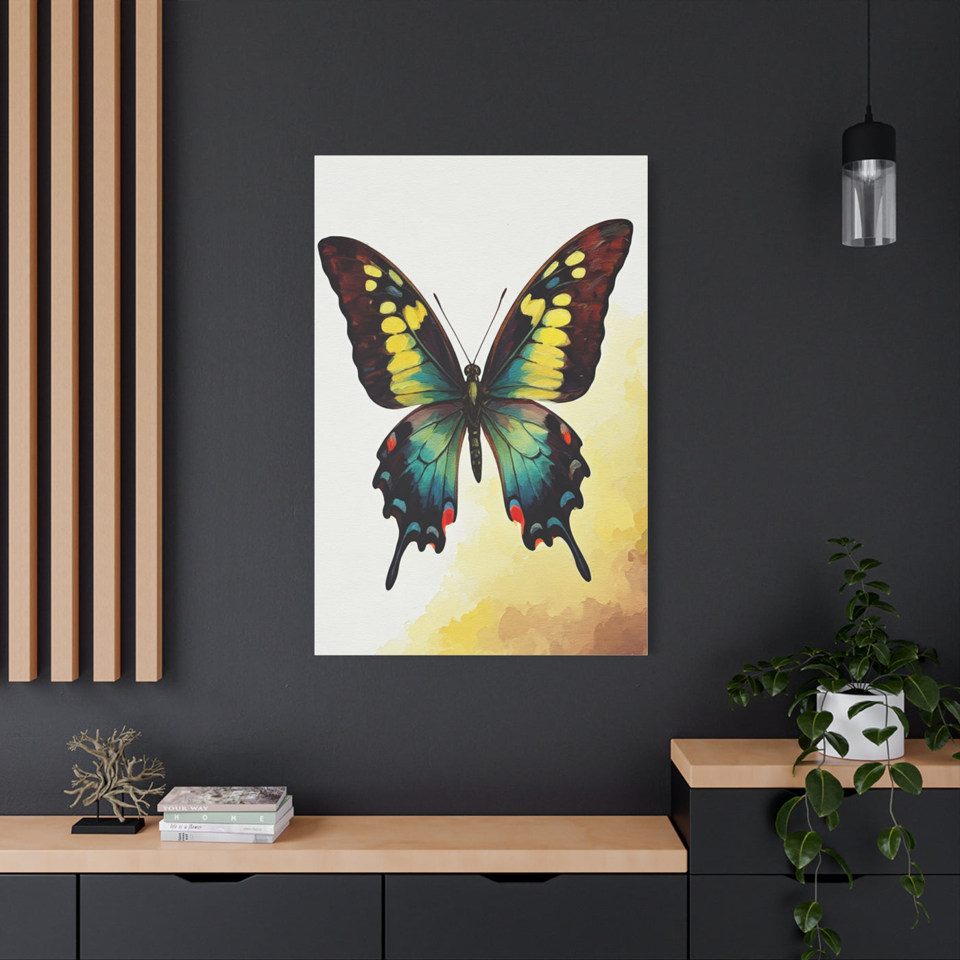 Multicolor Fantasy Butterfly Wall Art & Canvas Prints