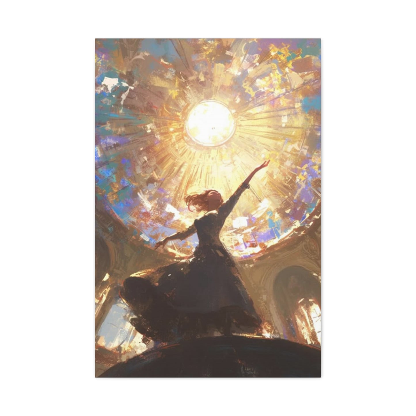 Women Dancing God Light Wall Art & Canvas Prints