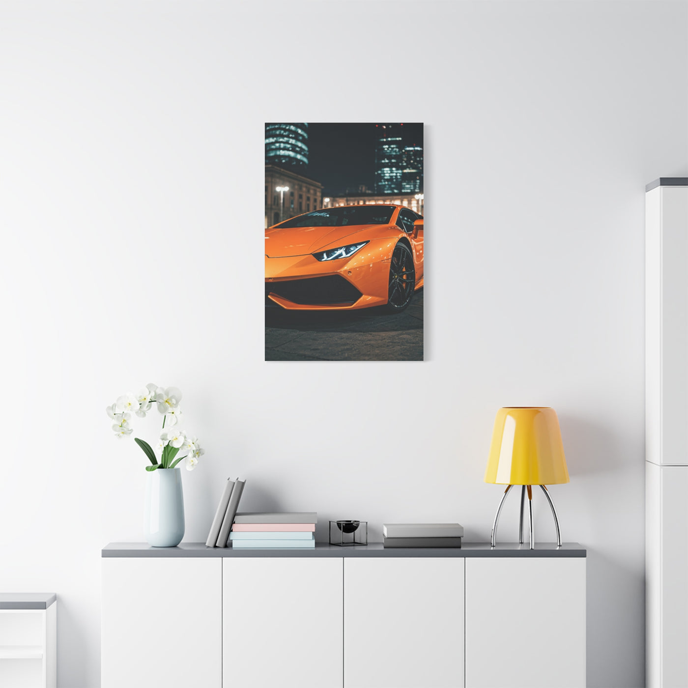 Lamborghini Huracán Urban Luxury Close Up Wall Art & Canvas Prints