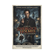 Sherlock Holmes Movie Poster Wall Art & Canvas Print
