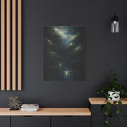 Nocturnal Forest Reflection Wall Art & Canvas Print