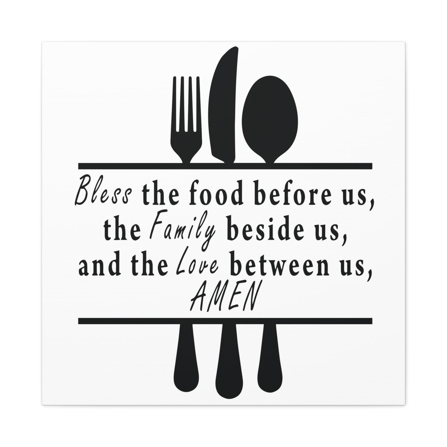 Dining Quote Wall Art & Canvas Prints