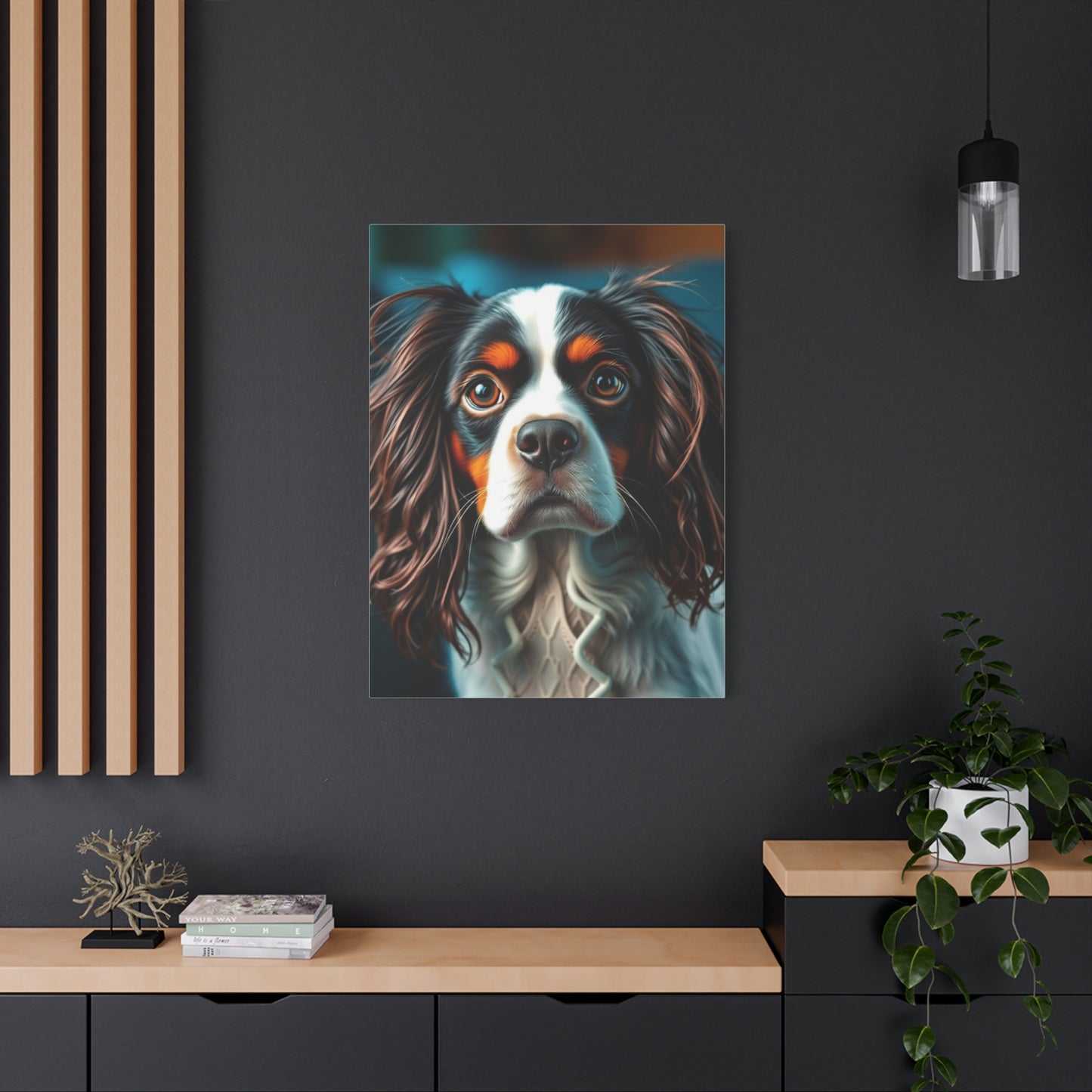 Cavalier King Charles Spaniels Art Supreme Canvas Wall Art & Canvas Print