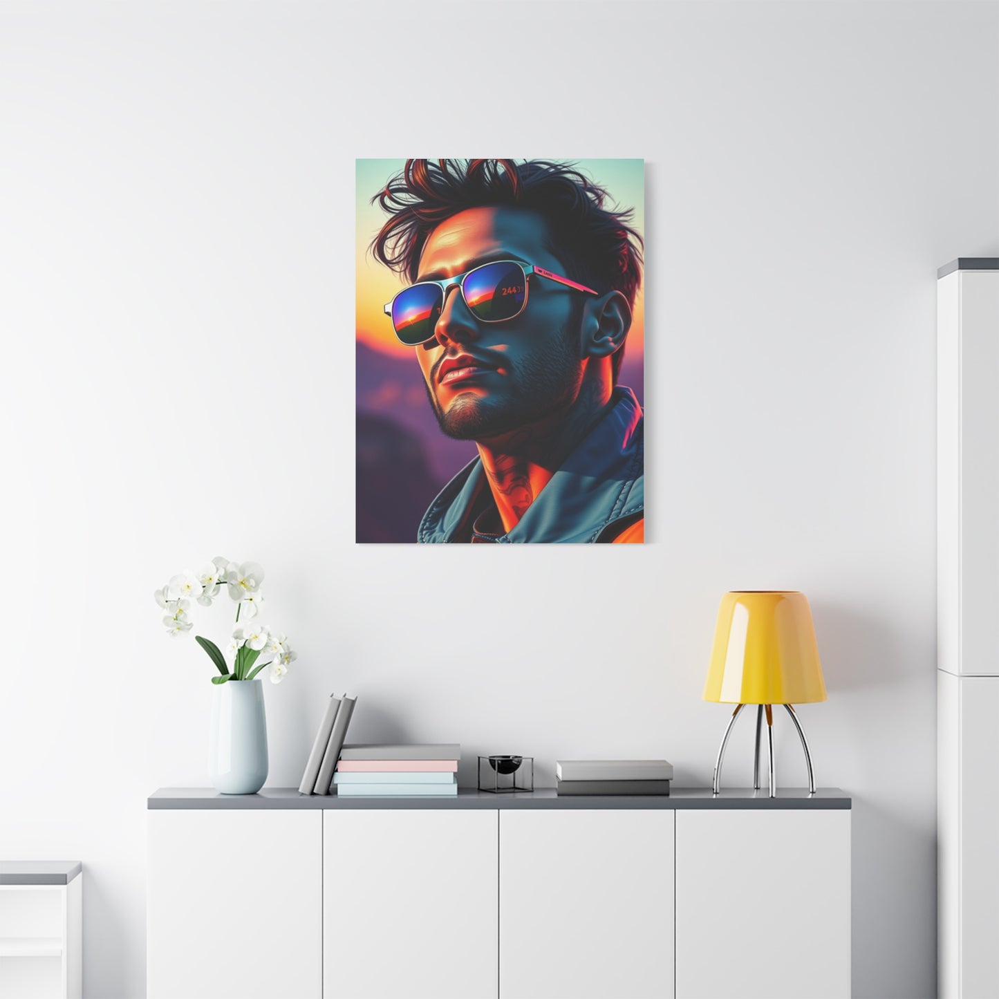 Chic Gentlemans Display Wall Art & Canvas Print