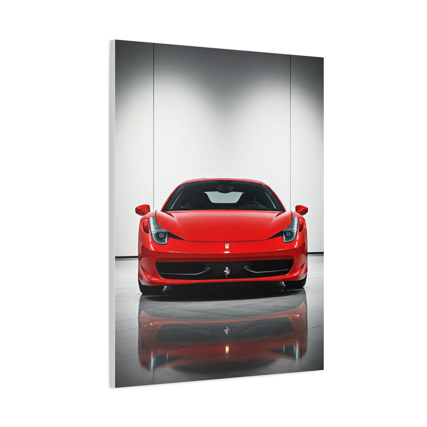 Ferrari 458 Italia Luxury Showroom Wall Art & Canvas Prints